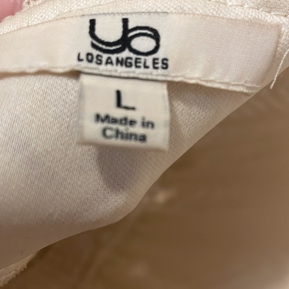 Ya Los Angeles Cream Crochet Cutout Dress - Picture 11 of 13